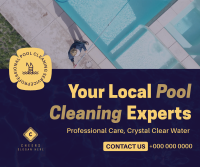 Local Pool Cleaners Facebook Post Design