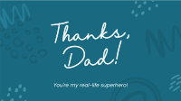Thanks Dad Script Facebook event cover Image Preview