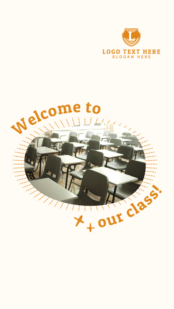 Welcome to our Class Facebook Story Design Image Preview