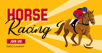 Vintage Horse Racing Facebook ad Image Preview
