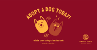 Adopt A Dog Today Facebook Ad Design