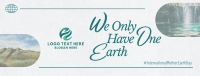 Celebrating Earth Day Facebook Cover Design