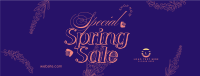 Special Spring Sale Facebook cover Image Preview