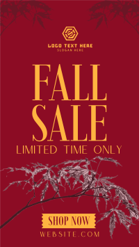 Fall Season Sale Instagram reel Image Preview