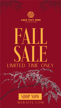 Fall Season Sale Instagram Reel Preview