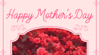 Elegant Mother's Day Greeting Facebook Event Cover Design