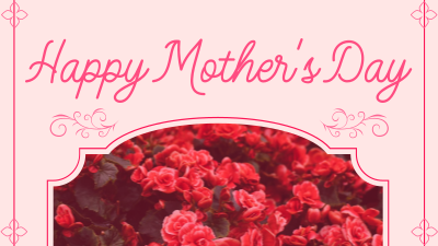 Elegant Mother's Day Greeting Facebook event cover Image Preview