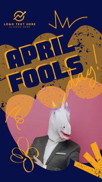 April Fools Day Facebook Story Design