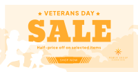Remembering Veterans Sale Facebook ad Image Preview