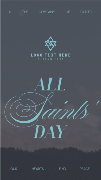 All Saints' Day Minimalist TikTok Video Preview