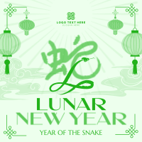 Chinese New Year Zodiac Instagram Post Preview