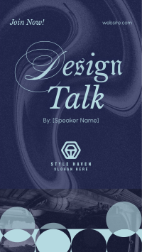 Modern Design Talk Facebook story Image Preview