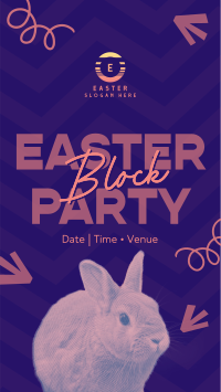 Easter Community Party Instagram Reel Image Preview