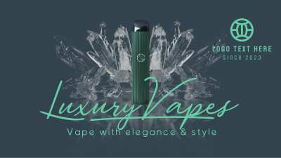 Luxury Vapes Facebook event cover Image Preview