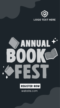 Annual Book Event TikTok video Image Preview