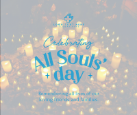 All Souls' Day Celebration Facebook Post Design