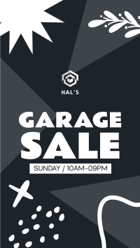 Garage Sale Notice Instagram story Image Preview