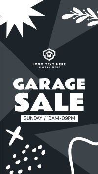 Garage Sale Notice Instagram Story Preview