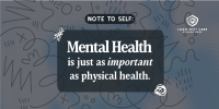 Mental Health Quote Twitter Post Preview