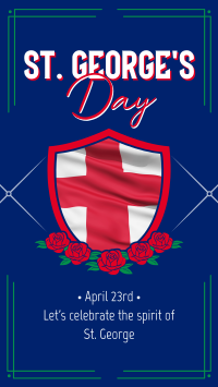 St. George's Day Celebration Facebook story Image Preview