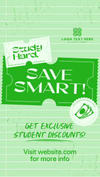 Student Discount Note Instagram Reel Preview