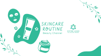 Skincare Routine Channel YouTube Banner Design