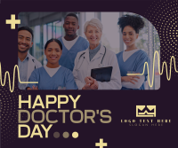 National Doctors Day Facebook Post Design