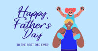 Happy Father's Day! Facebook Ad Design