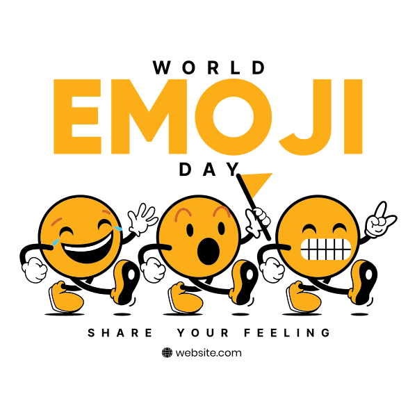 Fun Emoji's Instagram Post Design Image Preview