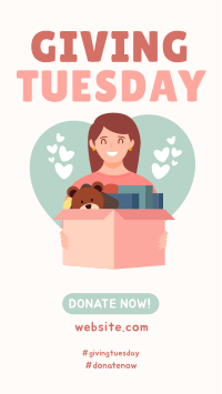 Giving Donation Facebook Story Design