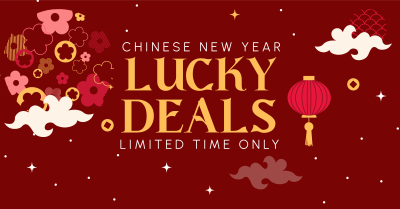 Cute Lucky Deals Facebook ad Image Preview