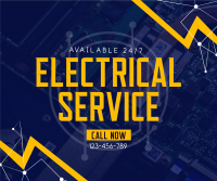 Quality Electrical Services Facebook Post Design