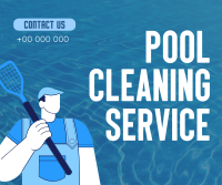 Let Me Clean that Pool Facebook Post Design