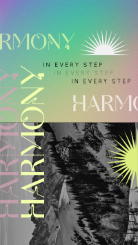 Harmony in Every Step Instagram Story Design