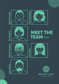 Meet The Team Poster Image Preview
