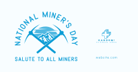 Salute to Miners Facebook ad Image Preview