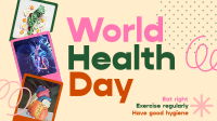 Retro World Health Day Animation Image Preview