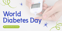 Diabetes Awareness Day Twitter Post Preview