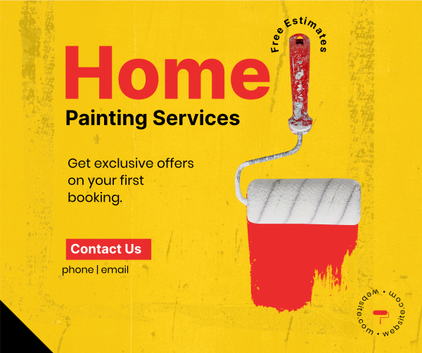Home Paint Service Facebook Post Design Image Preview