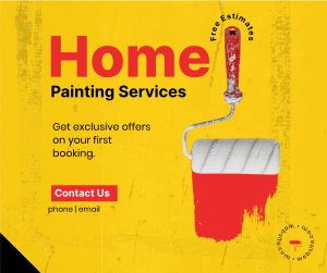 Home Paint Service Facebook Post