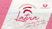 Latvia Independence Day Video Image Preview