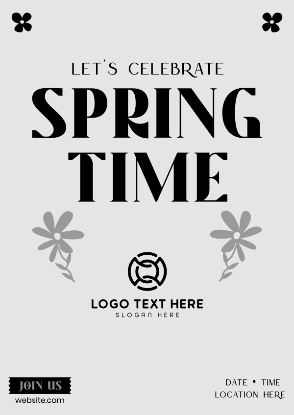 Springtime Celebration Poster Design Image Preview