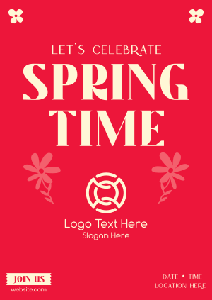 Springtime Celebration Poster