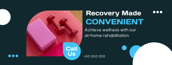 Convenient Recovery Facebook Cover Design