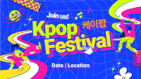 Trendy K-pop Festival Facebook event cover Image Preview