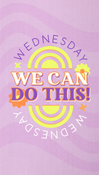 Hippie Wednesday Affirmation TikTok video Image Preview