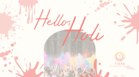 Holi Color Festival Animation Image Preview