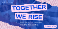 Mental Health Support Group Twitter Post Preview