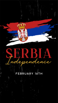 Serbia Day Instagram Story Design