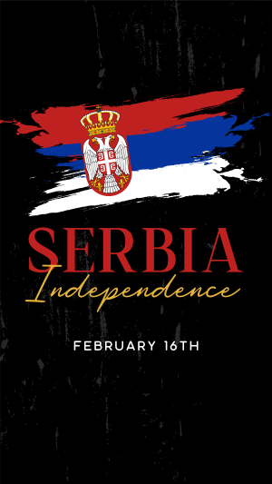 Serbia Day Instagram story Image Preview